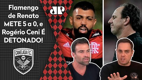 "Esse 5 a 0 do Flamengo SÓ PROVA que o Rogério Ceni..." OLHA esse DEBATE!