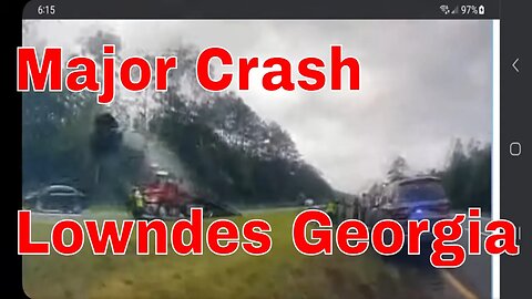 Lowndes County Georgia major Crash