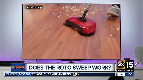 We try the Roto Sweep! Does it work?