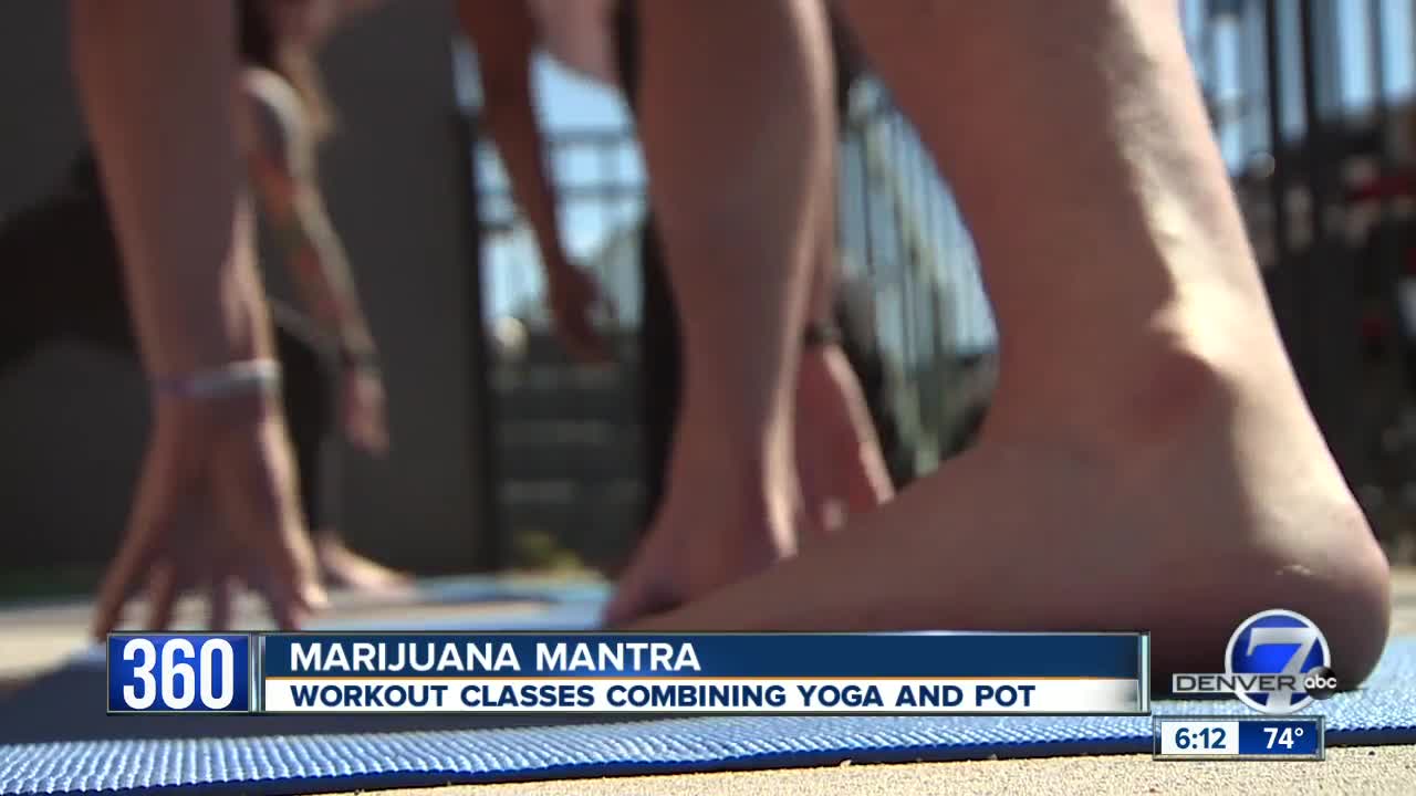 Inhale and exhale: Coloradans experimenting with social marijuana yoga studios