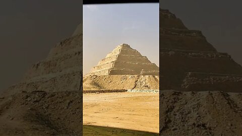 The first ever Pyramid at Saqqara #shorts