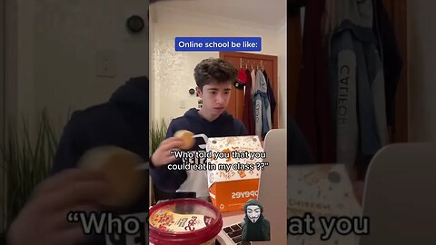 Online class be like… watch till the end😂💀#shorts #teacher #onlineclasses #eating