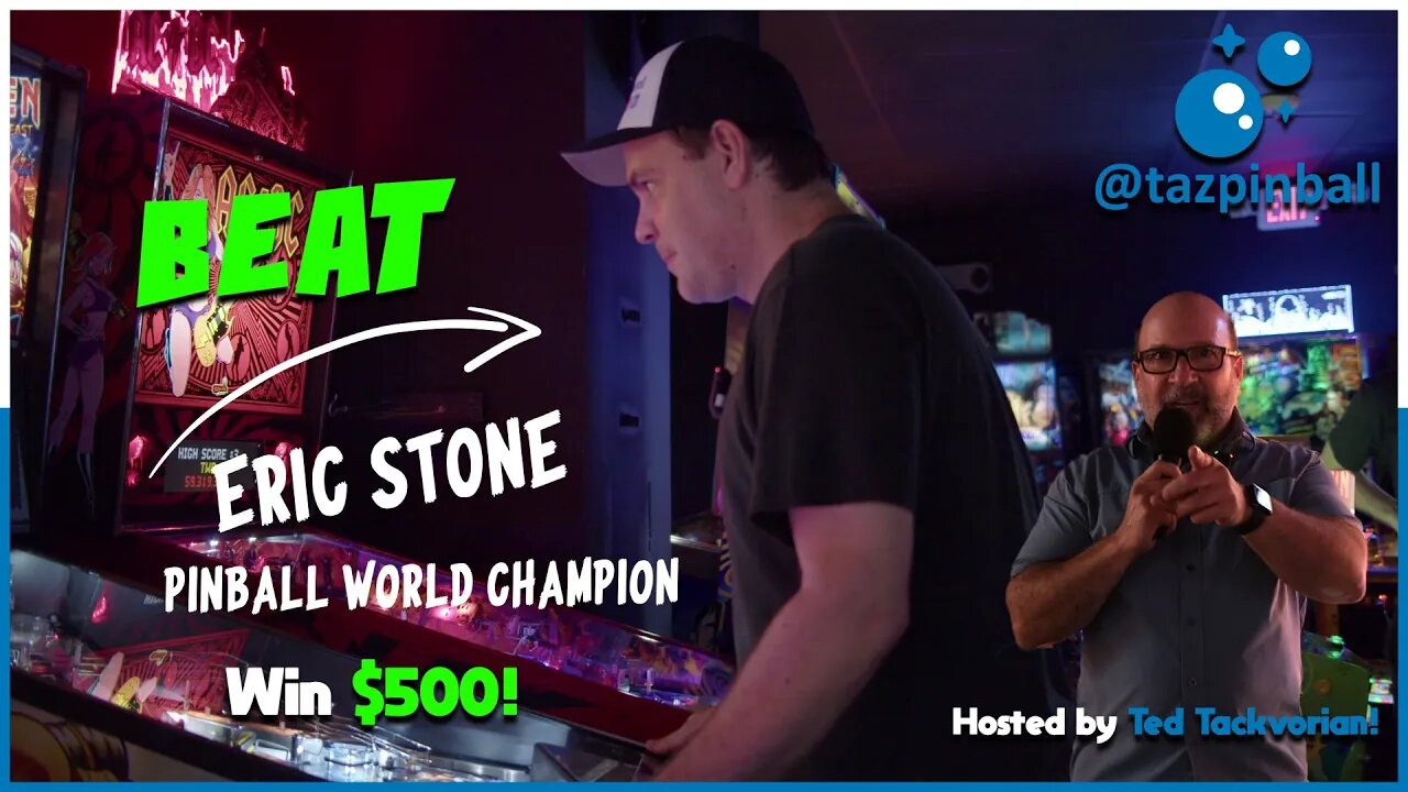 Beat Eric Stone for a Chance to Win $500! Pinball Trivia Gameshow - Episode 1