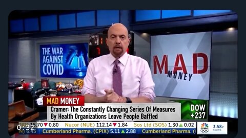 BREAKING: CNBC'S JIM CRAMER FOR FORCED VACCINATIONS