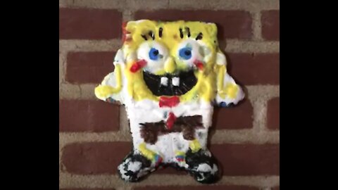 PLA Melt Creation SpongeBob SquarePants