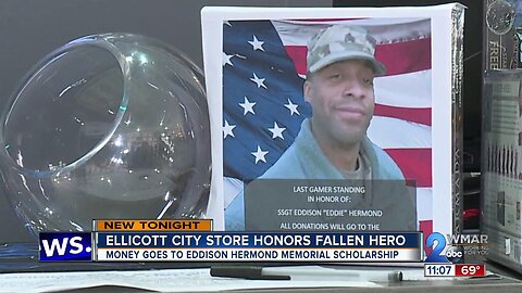 Ellicott City store owners honor hero killed in the flood nearly a year ago