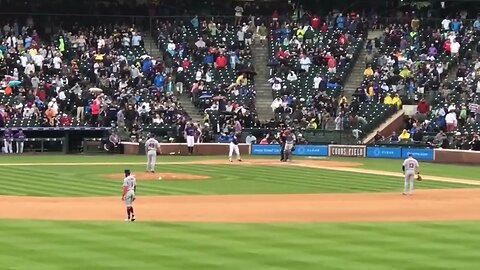 Charlie Blackmon walk up 2017 Coors field