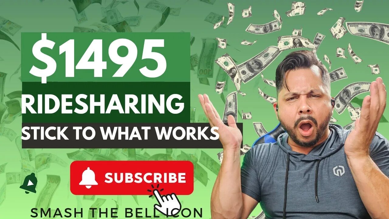 $1495 ridesharing #uber #lyft #deliverthat | weekly earnings in 2023