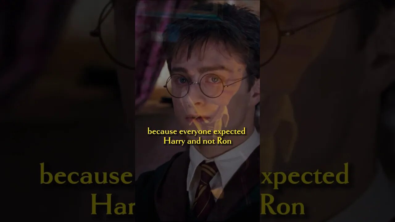 The skipped this in harry potter #shorts