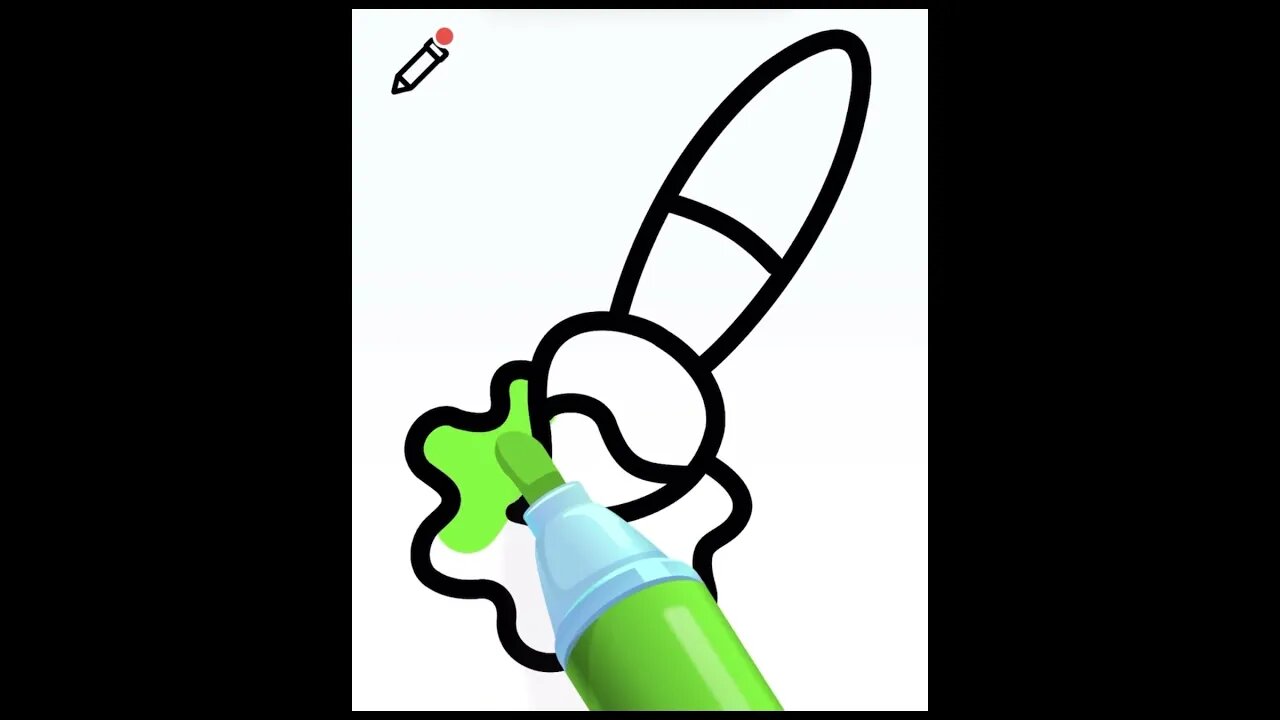 Draw & Color 🥰 | Art Adventures 😍 | Short # 89 #viral #youtubeshorts @MagicFingersArt @TikTakDraw