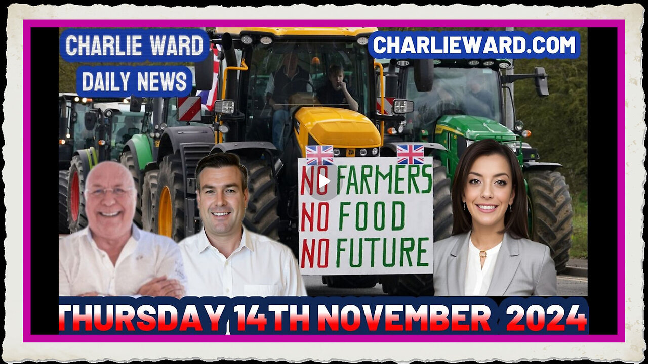 CHARLIE WARD DAILY NEWS WITH PAUL BROOKER DREW DEMI THURSDAY 14TH NOVEMBER 2024