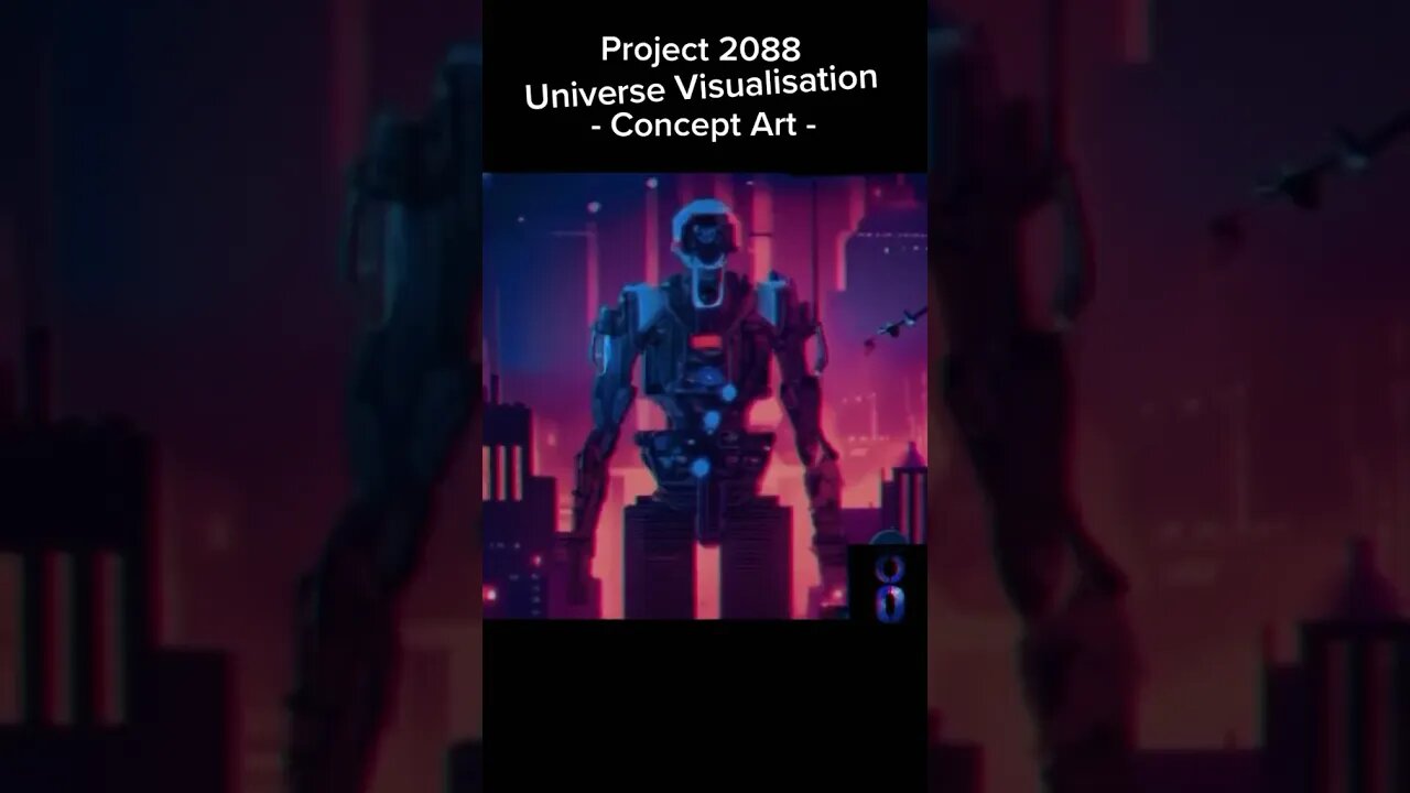 Project 2088 - Universe visualisation - Concept Art - Version IX -/- #new #animation #shorts