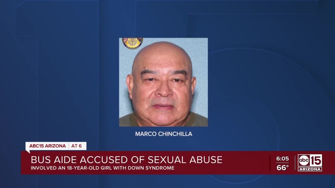 Peoria bus aide arrested on sexual abuse charge