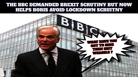 Sir Desmond Swayne Interview Exposes BBC Hypocrisy As They Help The Government Hide From Scrutiny