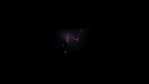Thunderstorm in Sochi.