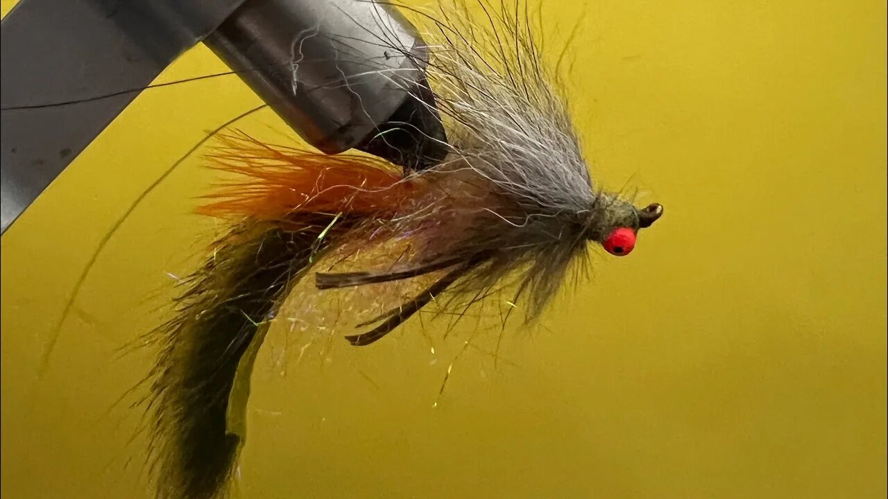 #6 Hook Dr. Jekyll Streamer #flyfishing #fishing #bass #fish #flytying #trout #bassfishing #beef