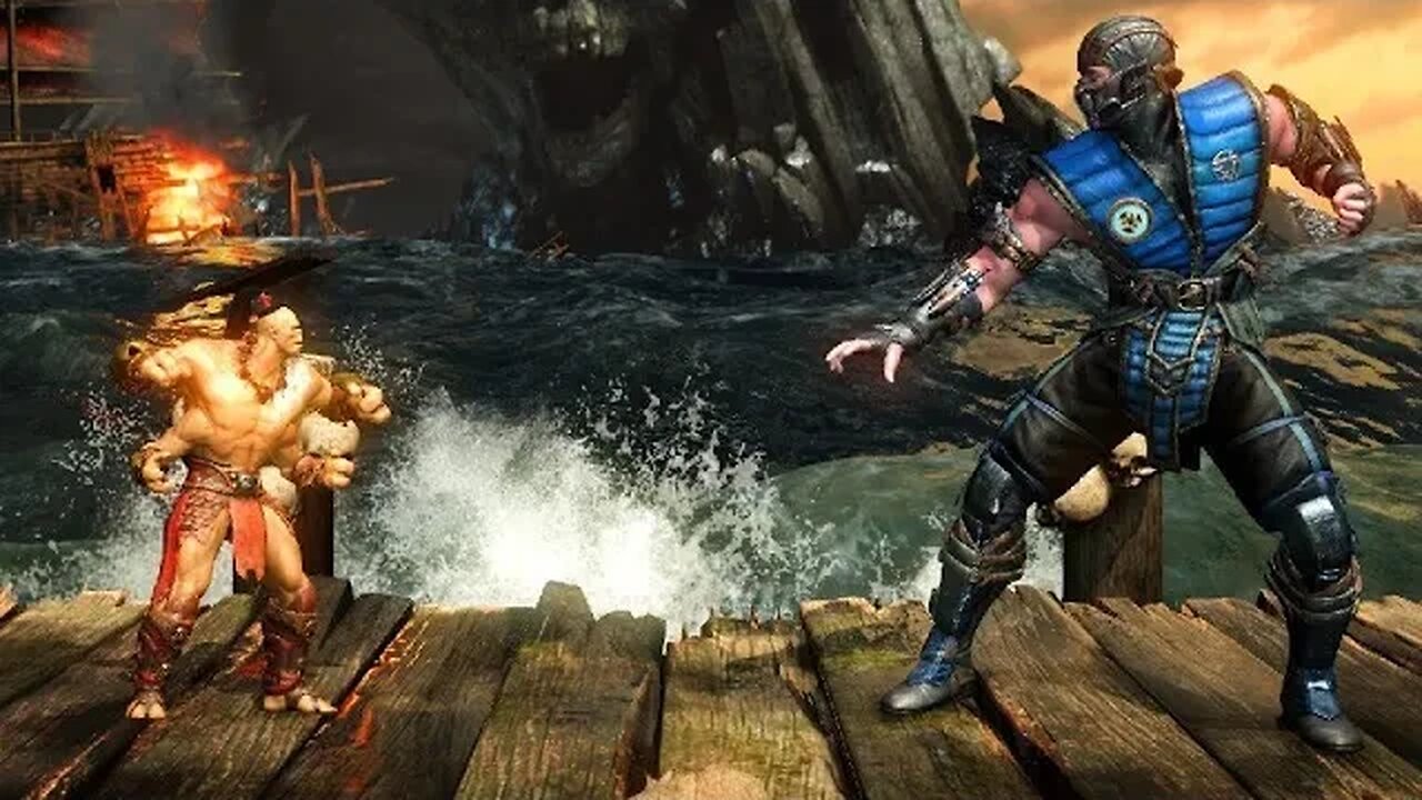 Kid Goro VS Sub Zero Mortal Kombat XL Mod