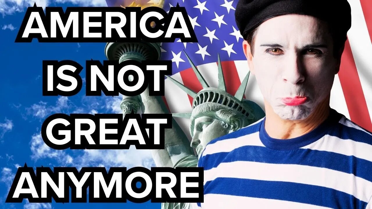 America Is Not NUMBER ONE Anymore