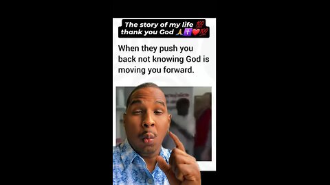 When they push you back not knowing God is moving you forward 🔥😱 #viral #short #reel #bible #video