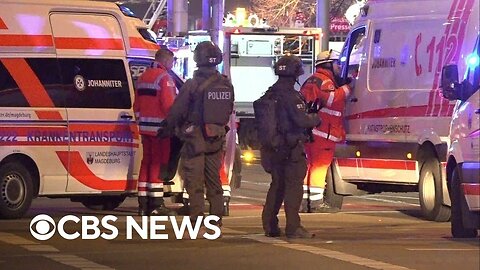 Car plows into crowd at Germany Christmas market, dozens reported injured