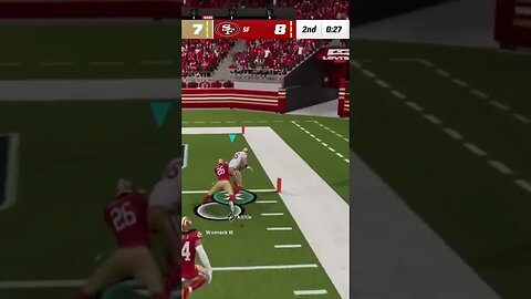 GEORGE KITTLE MOSSES HIS OWN TEAM #49ers #madden