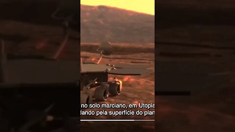 Rover chinês em Marte permanece imóvel