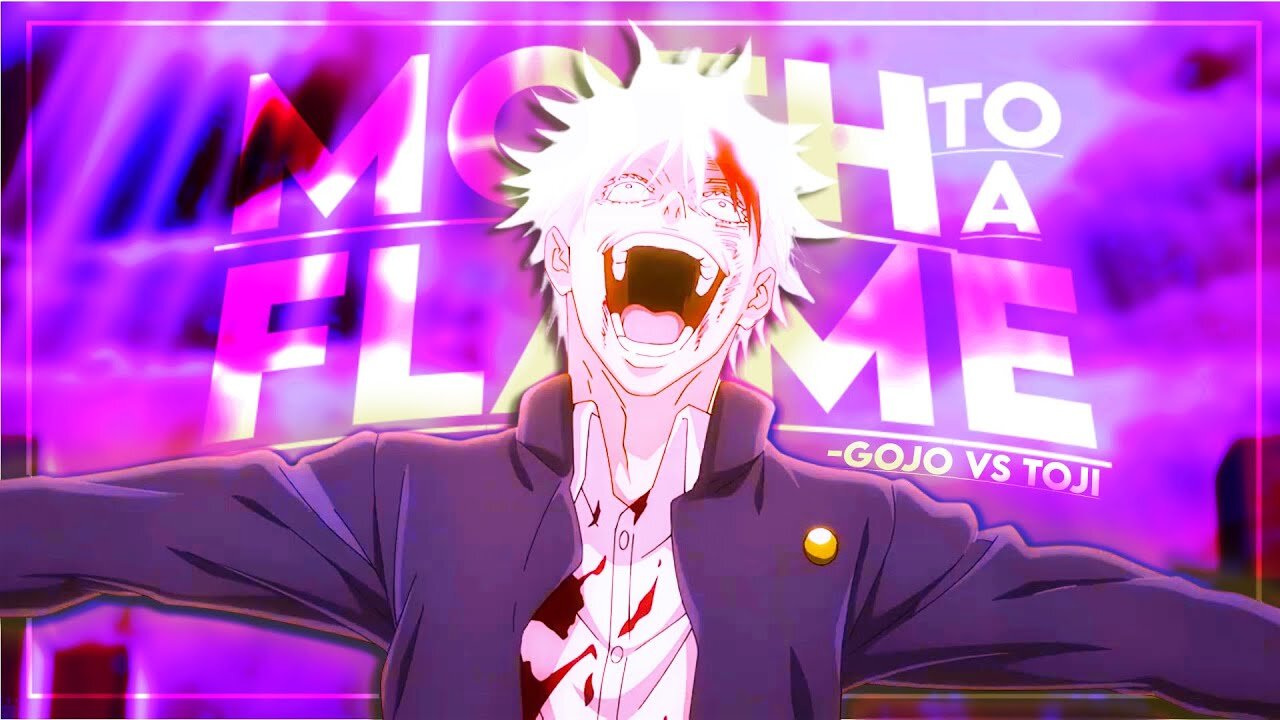 Jujutsu Kaisen "Gojo vs Toji" - Moth To A Flame [Edit/AMV]!