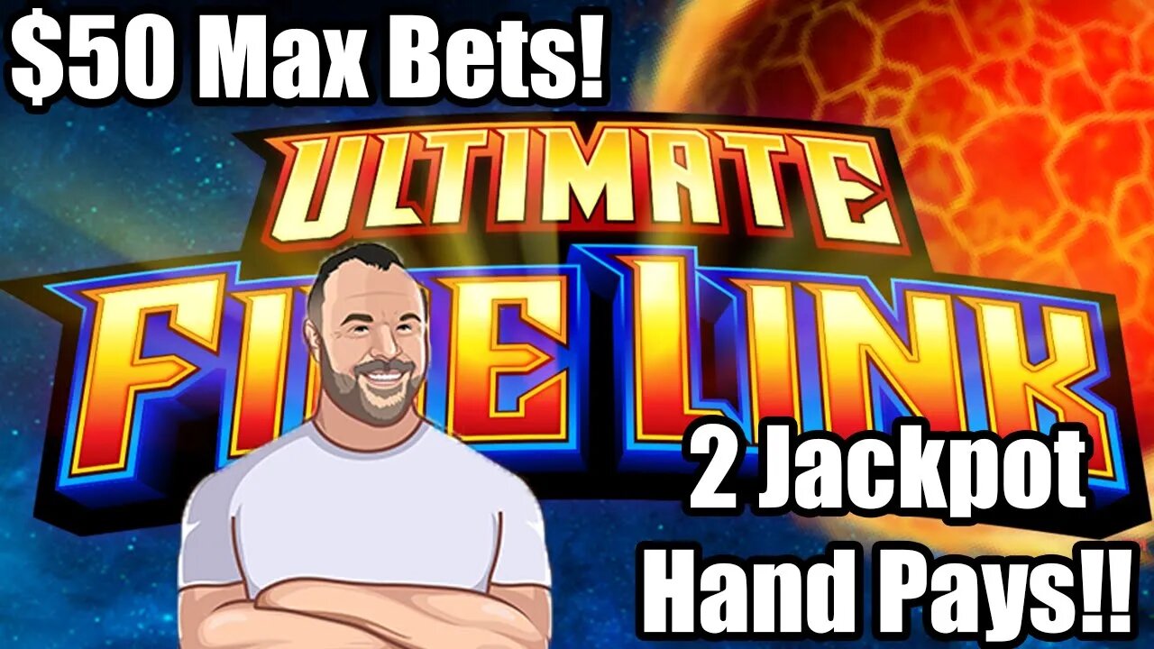 Ultimate Fire Link! $50 Max Spins! 2 Jackpot Hand Pays! China Street! #FridaysFailures