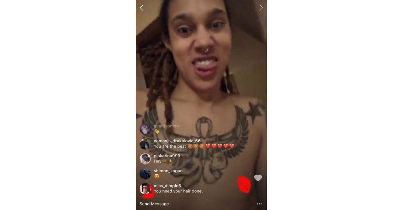 Junkie tranny loser Britney Griner CHEATS and STEALS!