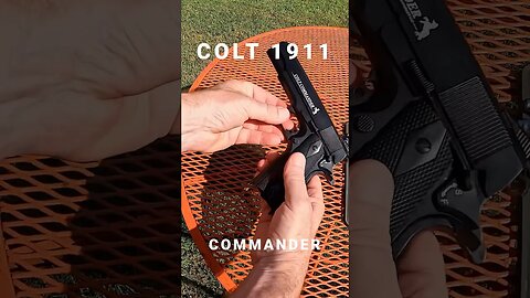 Colt 1911 backyard friendly!