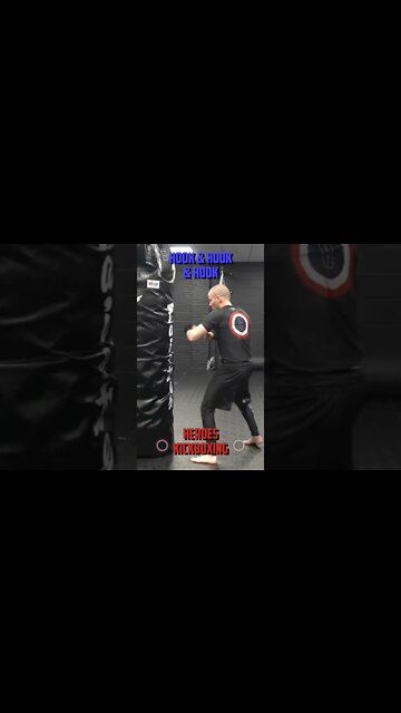 Heroes Training Center | Kickboxing & MMA "How To Double Up" Hook & Hook & Hook BH | #Shorts