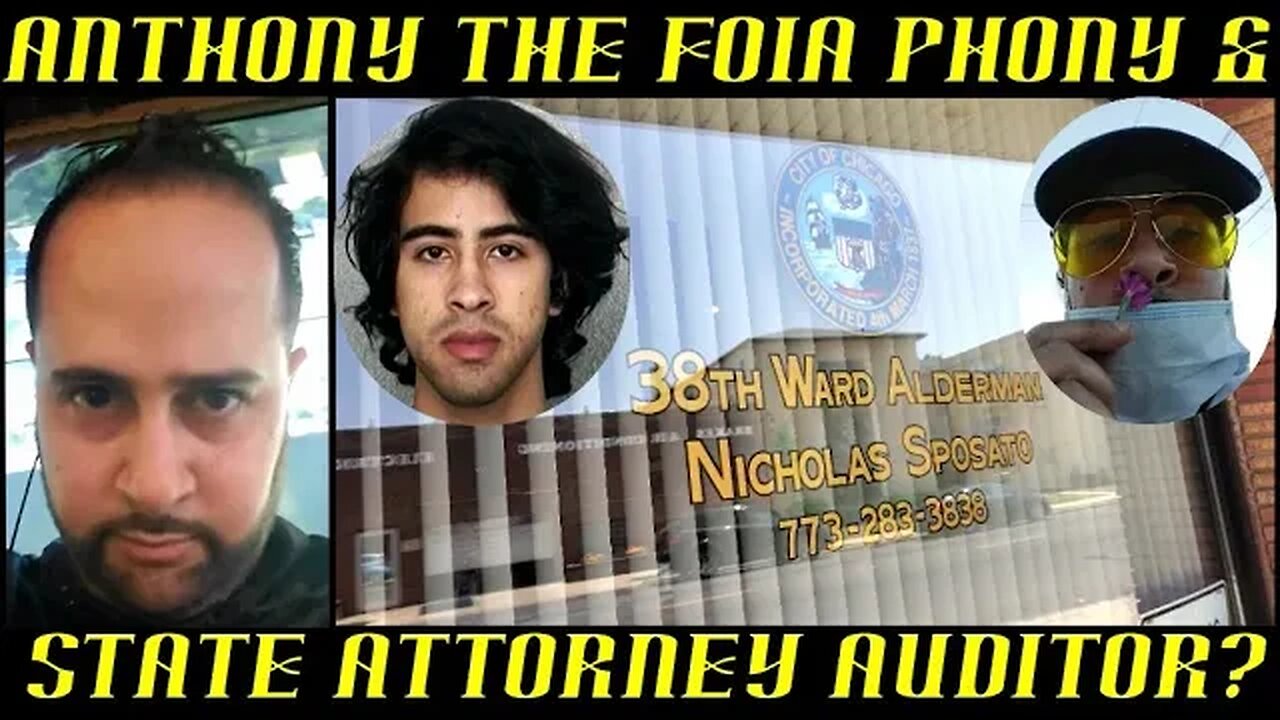 Anthony the Frauditor Phony Thinks He's a State Attorney Auditor: HAHA!