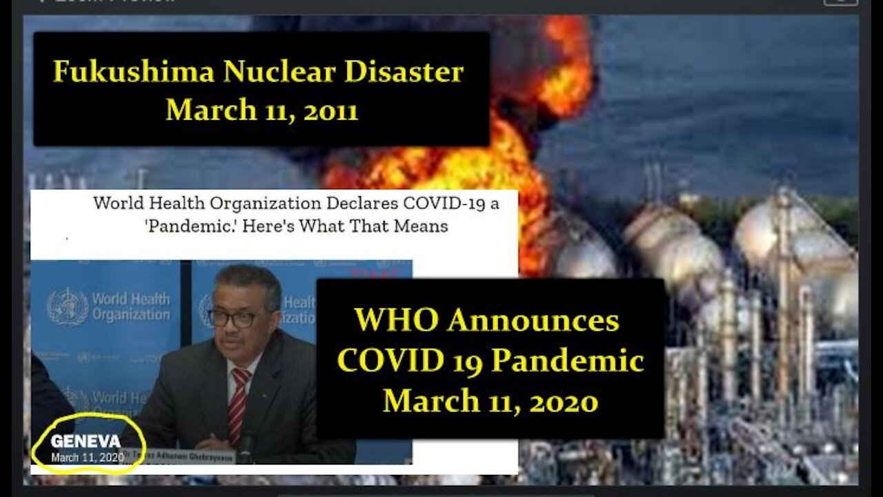 The 3/11/11 Attack on Fukushima to the 3/11/20 Coronavirus Attack - 9 Years of All Things in Between