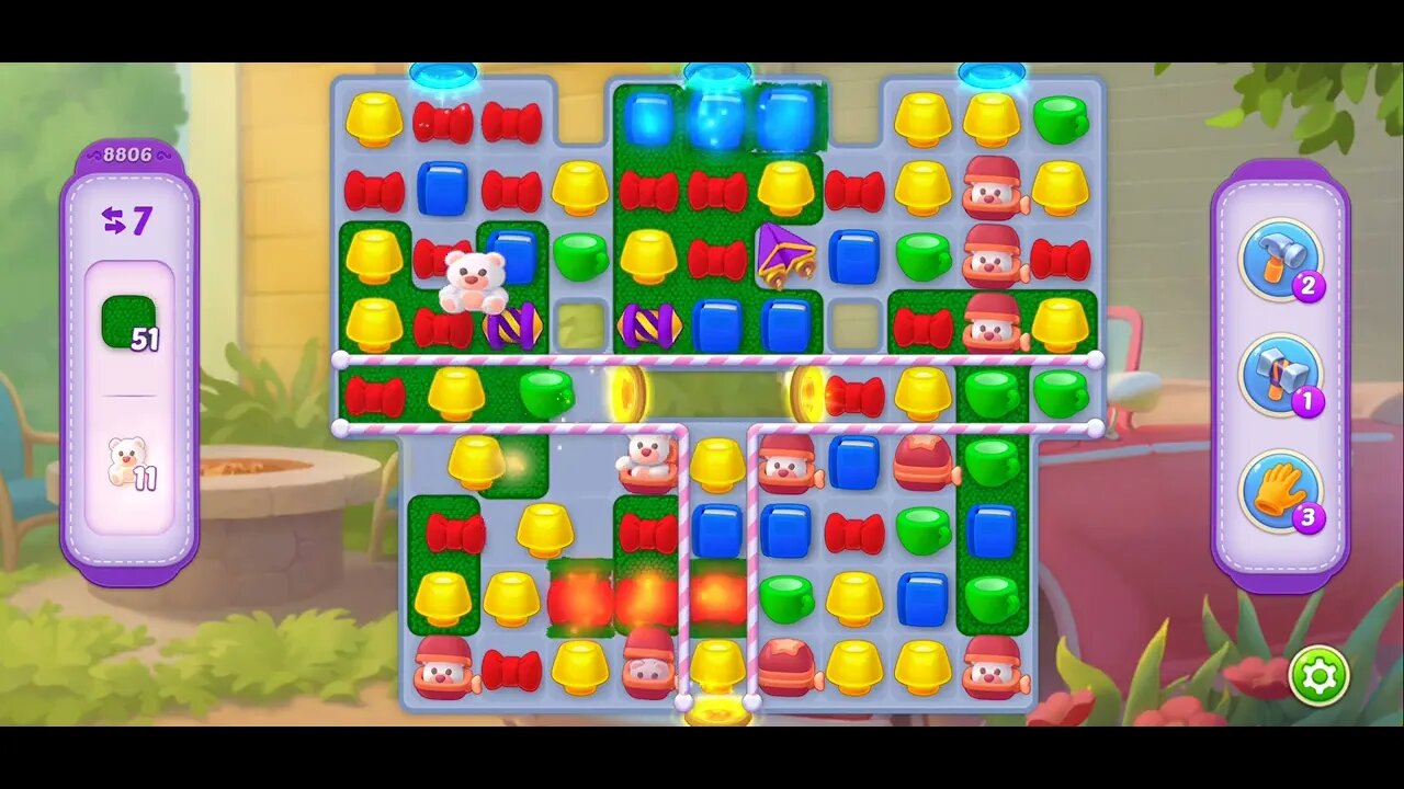 Playrix Homescapes Gameplay Walkthrough Level 8806