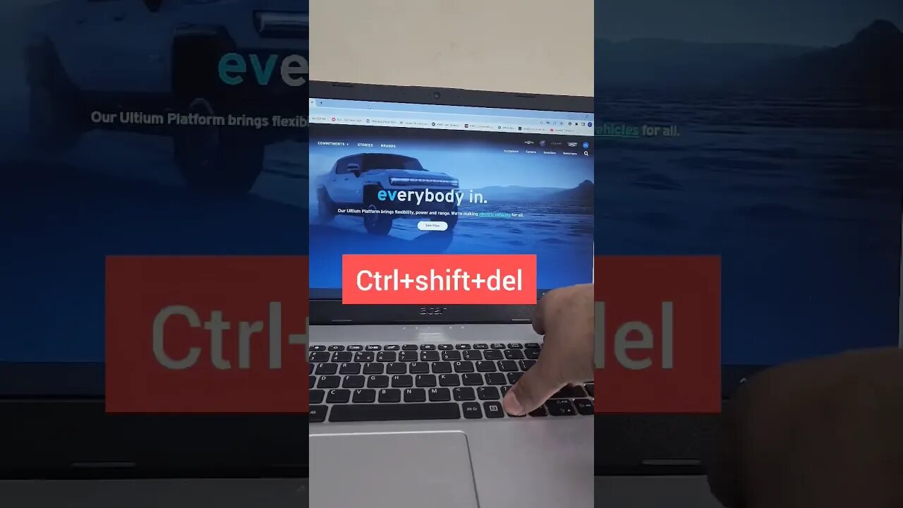 Open clear browsing data option in chrome browser #shorts #youtubeshorts
