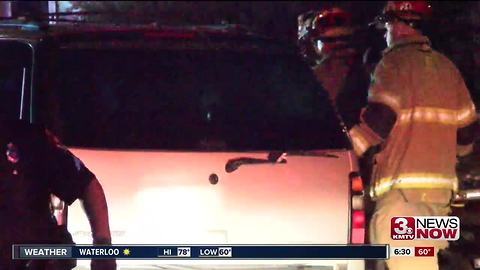 Overnight crash hospitalizes three