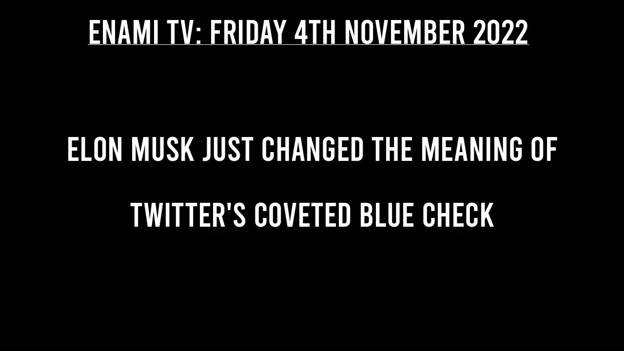 Elon Musk just changed the meaning of Twitter's coveted blue check.