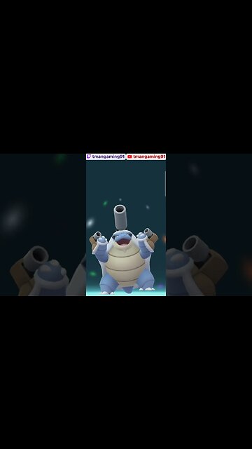 Pokémon GO-Blastoise Mega Evolution