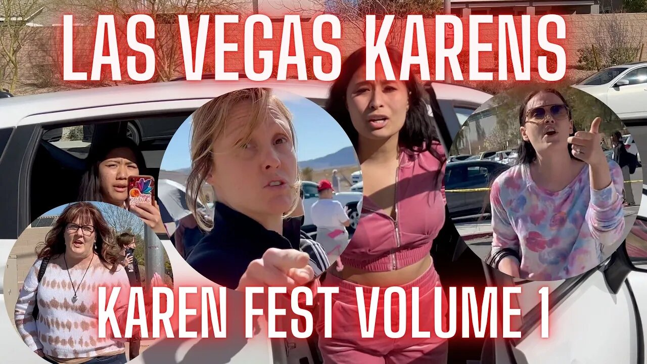 Las Vegas Karens / Karen Fest Volume 1/ 1st Amendment Audit / ROAST / Karen's Out Of Control 🚔🐷