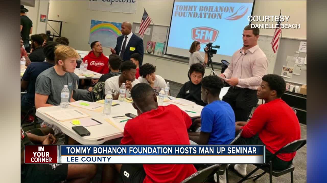 Tommy Bohannon Foundation host county-wide 'Man Up' seminars
