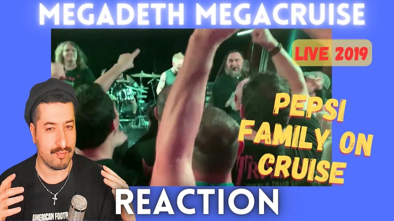 PEPSI FAMILY on Megacruise 2019 Megadeth Reaction