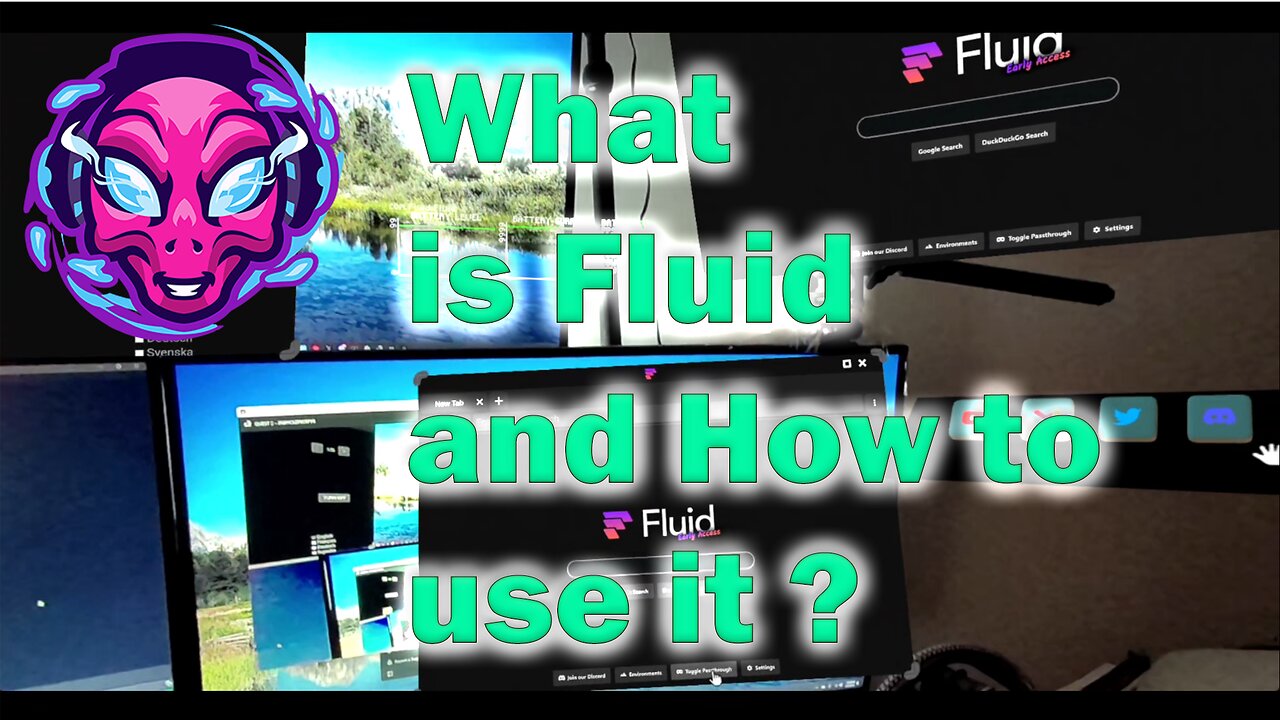 What is Fluid and How to use it . - Meta Quest 3 - RazKid