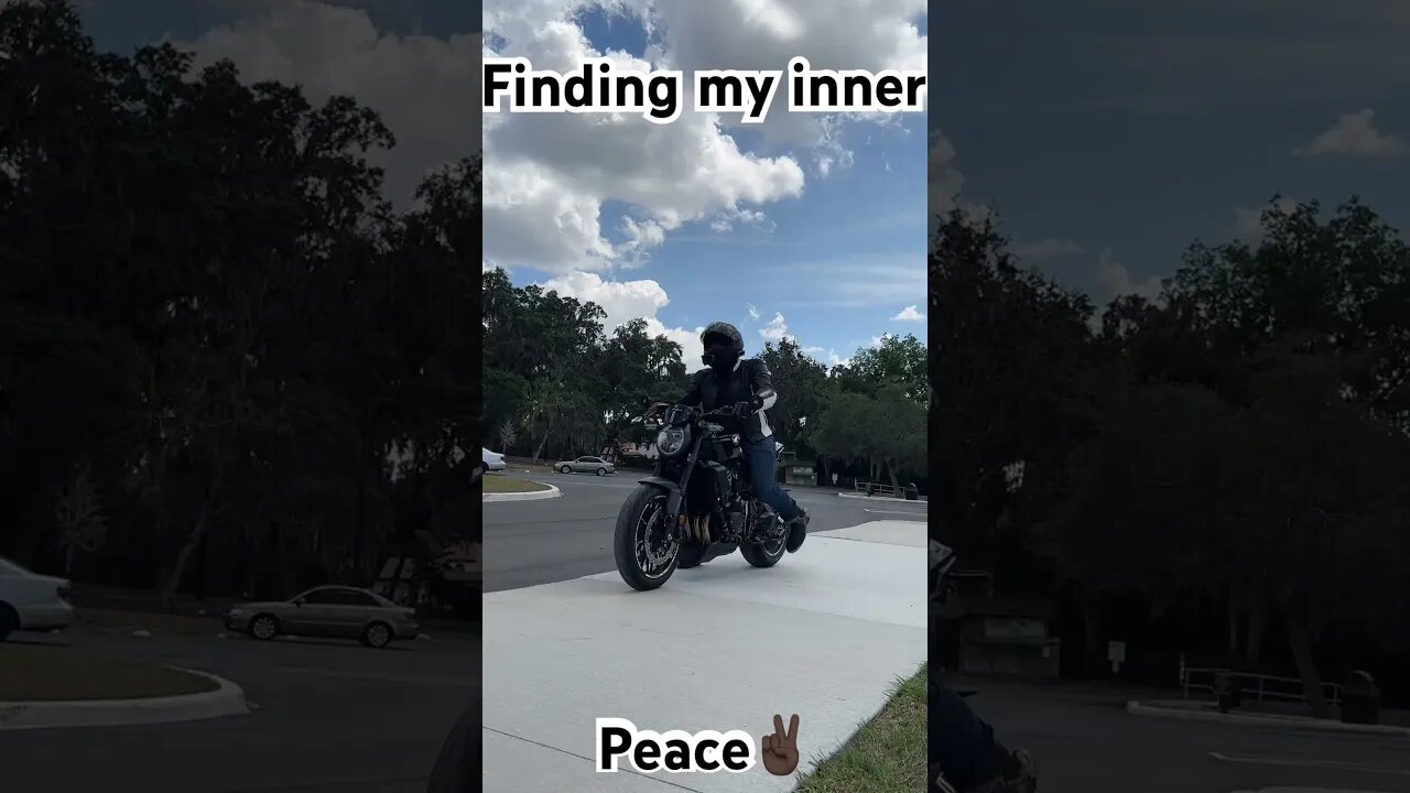 Finding my peace ✌🏿#shorts #bikelife #cyclevybz #motorcycle #moto