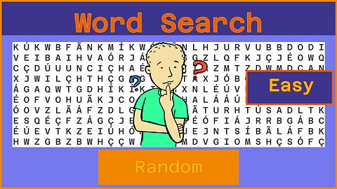 Word Search - Challenge 12/09/2022 - Easy - Random