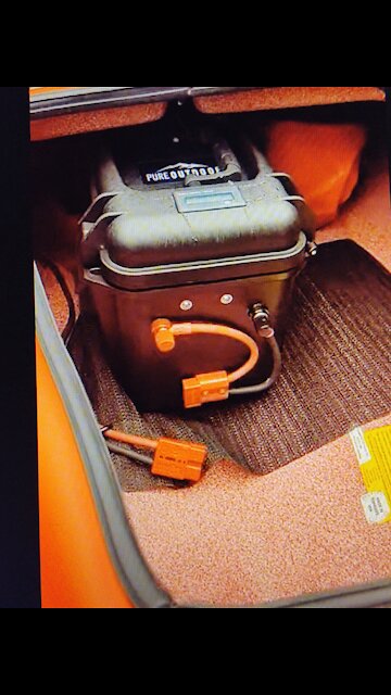 Kayak Battery Box with Quick Connects #short