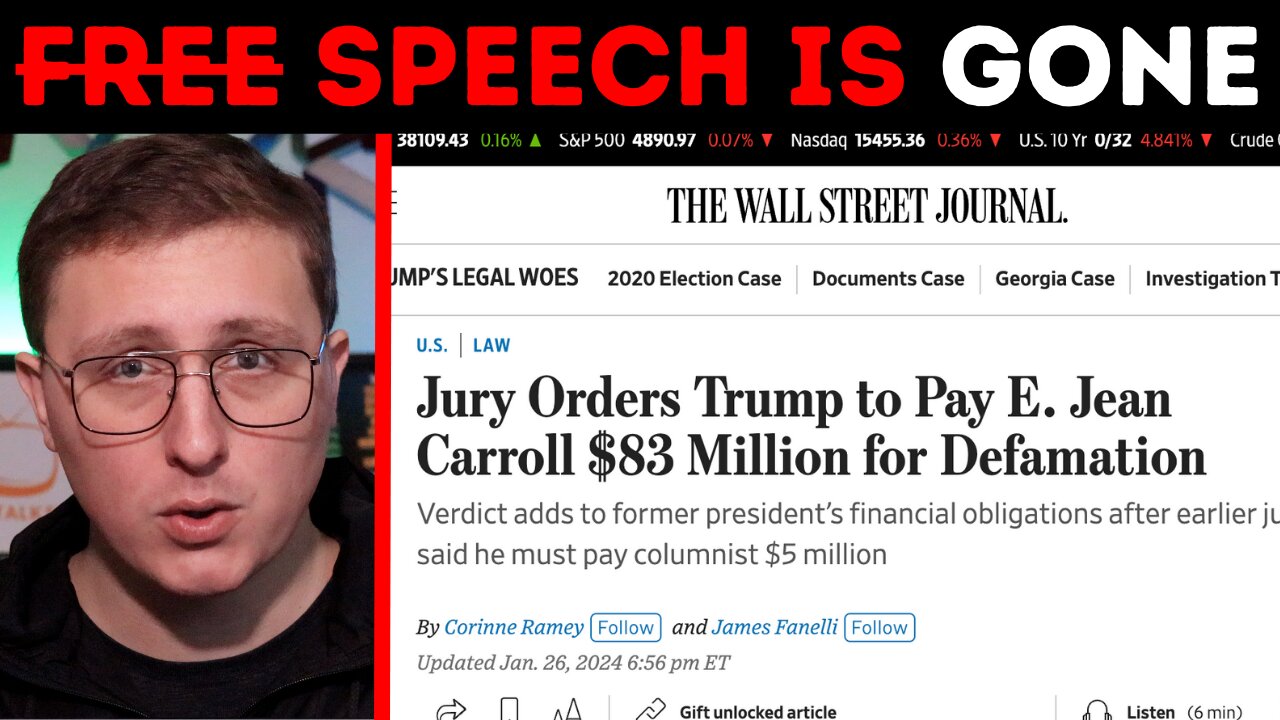 Trump's Attorney Goes Scorched Earth After E. Jean Carroll Trial