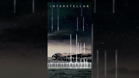 Interstellar Piano Cover with SPACE sound | Film score by Hans Zimmer