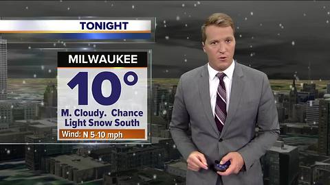 Most snow ending, but flurries possible tonight