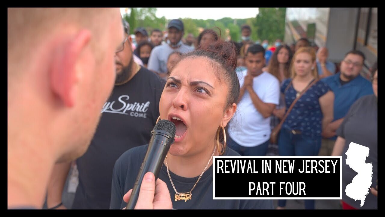 DEMONS TREMBLE IN FEAR WHEN THE POWER OF JESUS CHRIST SHOWS UP IN NEW JERSEY! REVIVAL IS NOW!!!