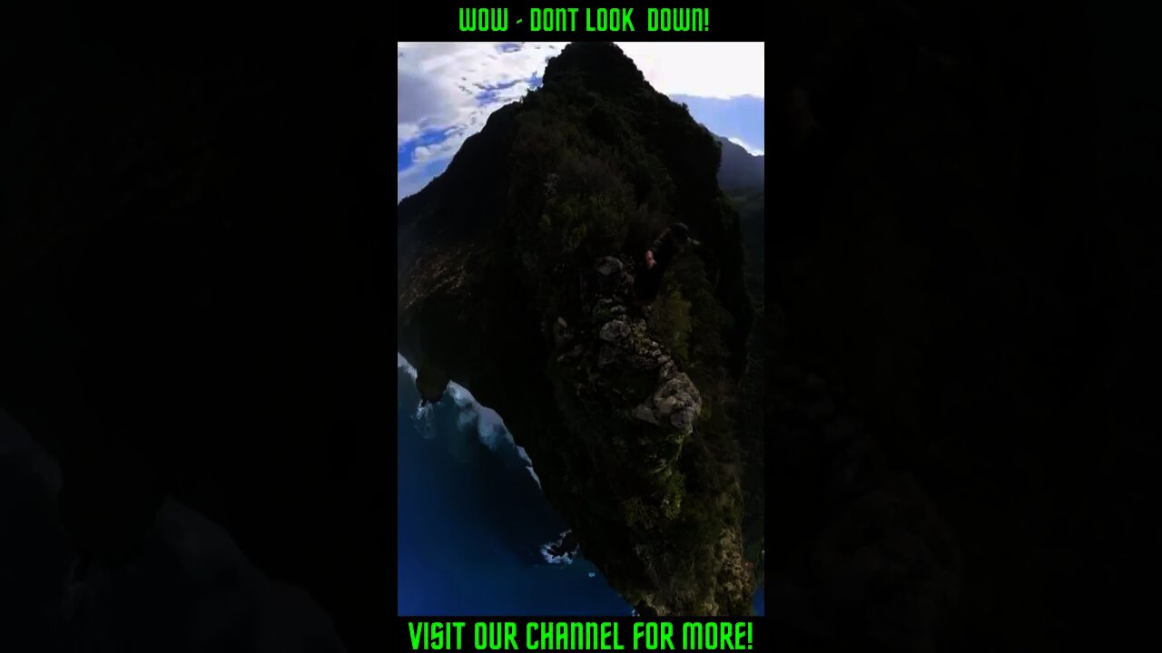 Madeira Island Don't Look Down! #Shorts #viral #MadeiraIslandStairwayToHeaven